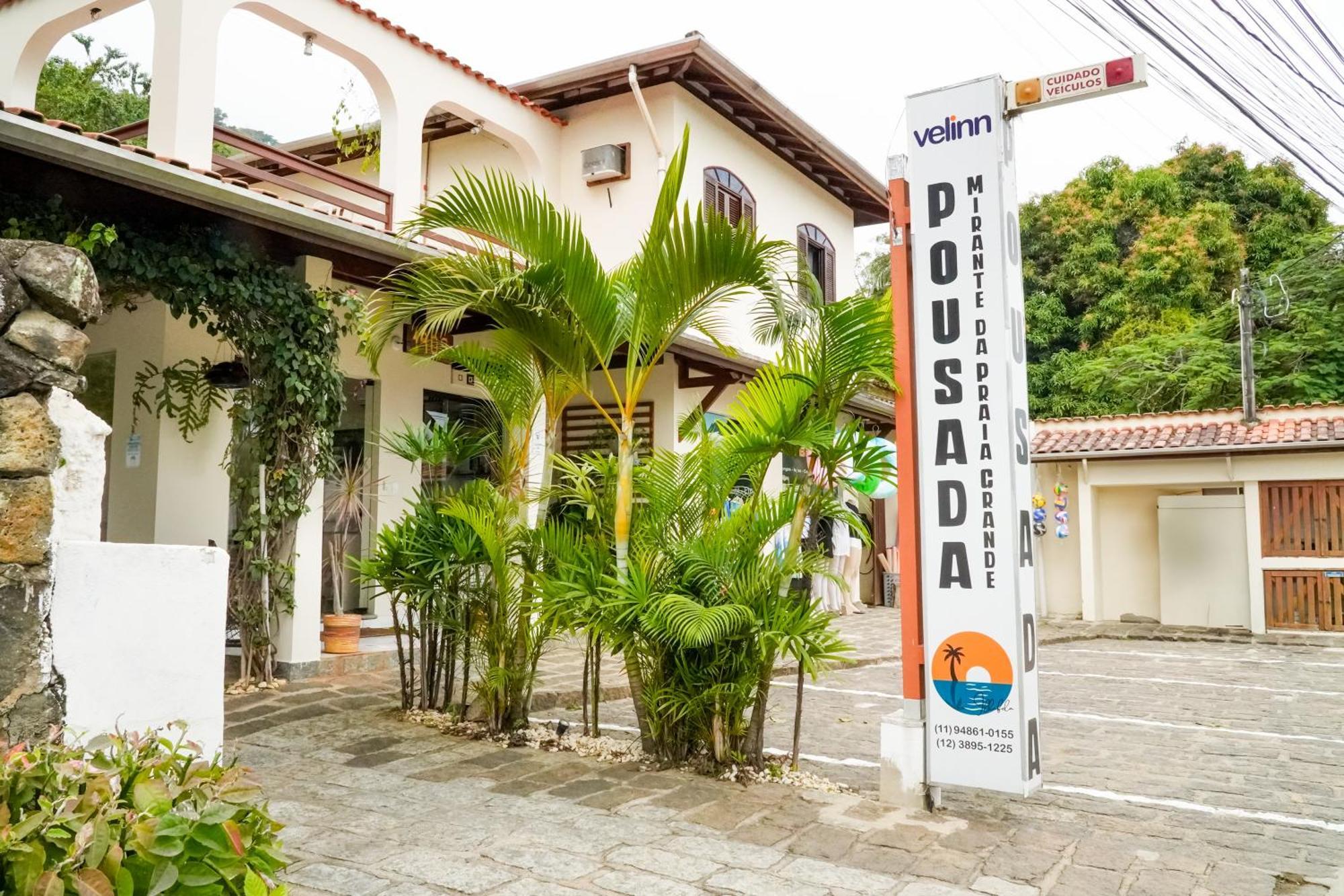 Velinn Pousada Mirante Da Praia Grande Ilhabela Eksteriør bilde